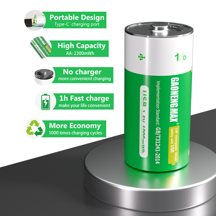 1.5V NiMH batteries Product