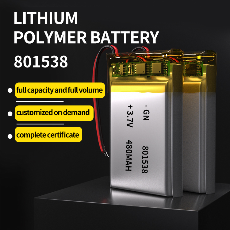 801538 polymer battery