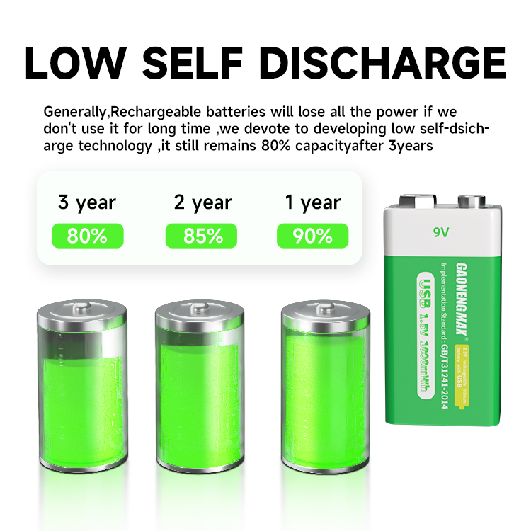 1.5V rechargeable battery