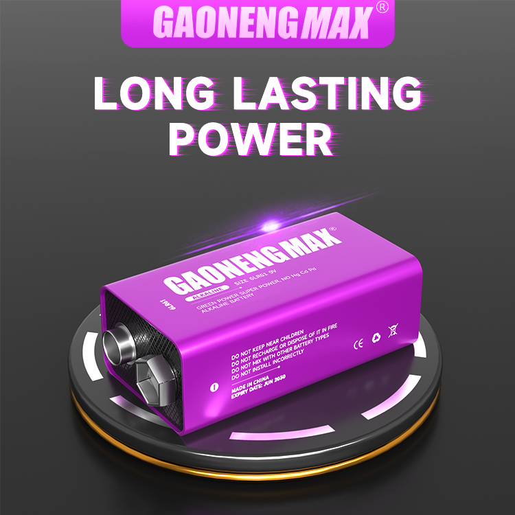 6LR61 alkaline battery